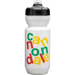 CANNONDALE doplňky a textil CANNONDALE LÁHEV GRIPPER STACKED BOTTLE 600ML WHT/YEL (CP5302U1060)