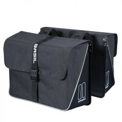 Basil FORTE DOUBLE BAG - čierna