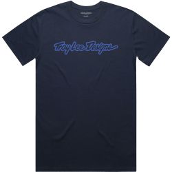 Troy Lee Designs TLD TRIKO S KRÁTKÝM RUKÁVEM SIGNATURE NAVY / AERO BLUE (70191710)