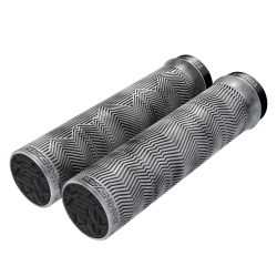 SRAM TRUVATIV 00.7918.100.004 - TRUVATIV LOCKING GRIPS DESCENDANT LTGRY/BLK MRBLD