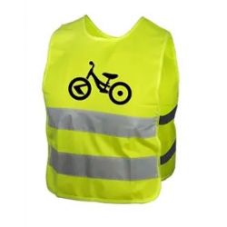 Detská reflexná vesta KELLYS STARLIGHT bike - S