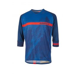 GHOST Dres s dlhým ruk. MTN Ride Line Blue/Red - M