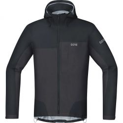 GORE C5 GTX Active Trail Hooded Jacket-black/terra