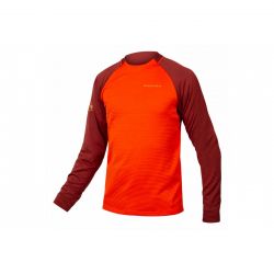Endura SingleTrack Fleece, Orange red M