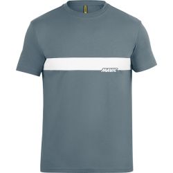 MAVIC TRIKO S KRÁTKÝM RUKÁVEM CORPORATE STRIPE ORION BLUE OFF-WHITE (T000216)