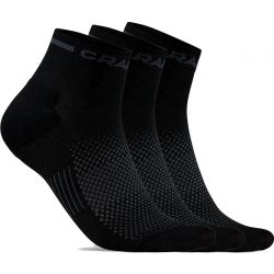 Ponožky CRAFT CORE Dry Mid 3p M 40-42 black