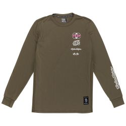 Troy Lee Designs TLD DĚTSKÝ DRES S DLOUHÝM RUKÁVEM SKYLINE RIDE TEE WORLDWIDE CAPER (38514800)