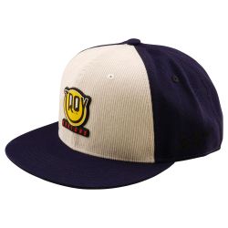 Troy Lee Designs TLD KŠILTOVKA FLAT BILL SNAPBACK HAPPY DAYZ INDIGO / PUMICE (788693001)