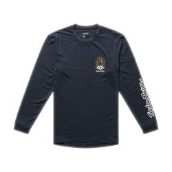 Troy Lee Designs TLD DĚTSKÝ DRES S DLOUHÝM RUKÁVEM YOUTH RUCKUS RIDE LONG SLEEVE TEE PRESSED CARBON (38603200)