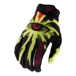 Troy Lee Designs TLD RUKAVICE AIR CYCLOPS BLACK / FLO YELLOW (44670201)