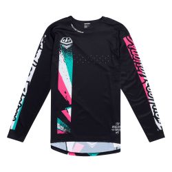 Troy Lee Designs TLD DRES S DLOUHÝM RUKÁVEM SPRINT FULL PULL BLACK (32303600)