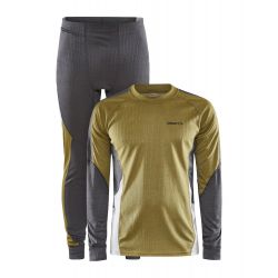 Pán.Set CRAFT CORE Dry Baselayer hnedá