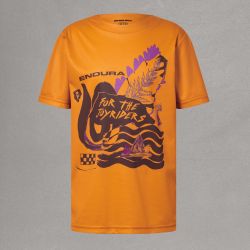 Endura dres Kids STrack Core Tee OT, 9-10r., oranž
