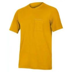 Endura GV500 Foyle Tech T, YM: XL, žltá tmavá