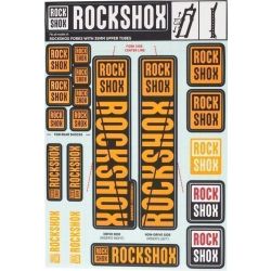 SRAM ROCK SHOX 11.4318.003.508 - ROCKSHOX DECAL KIT 35MM NE02 ORANGE