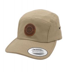 PEATYS PEATY'S PUBWEAR KŠILTOVKA PUBWEAR 5 PANEL CAP - SPEED PRODUCTS BADGE KHAKI (PPW-5PL-SPB-KHK)