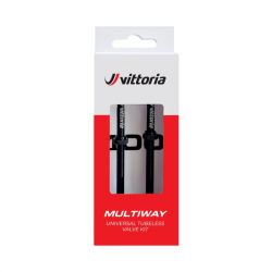 VITTORIA Vittoria Multiway tubeless valve alloy black 60mm (2 pcs)