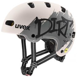 UVEX HELMA KID 4 STYLE MIPS DIRT WARM GREY MATT (S4148240200)