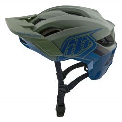 Troy Lee Designs TLD HELMA FLOWLINE SE MIPS BADGE OLIVE / INDIGO (11056805)