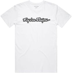 Troy Lee Designs TLD TRIKO S KRÁTKÝM RUKÁVEM SIGNATURE WHITE / BLACK (70191709)