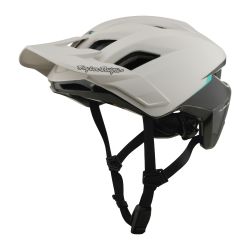 Troy Lee Designs TLD HELMA FLOWLINE SE MIPS STACKS PUMICE / REAL TEAL (11091900)