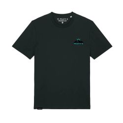 PEATYS PEATY'S PUBWEAR TRIKO S KRÁTKÝM RUKÁVEM SUNRISE BLACK (PPW-25-TEE-RZE-BLK)