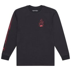Troy Lee Designs TLD TRIKO S DLOUHÝM RUKÁVEM TORCHED CARBON (72921200)