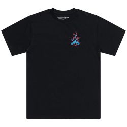 Troy Lee Designs TLD TRIKO S KRÁTKÝM RUKÁVEM TORCHED BLACK (70121200)