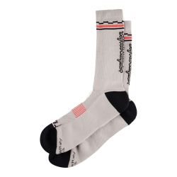 Troy Lee Designs TLD PONOŽKY PERFORMANCE SOCKS CHECKA LIGHT GRAY (85306401)