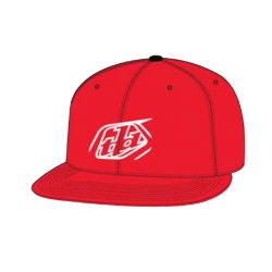 Troy Lee Designs TLD KŠILTOVKA FLAT BILL SNAPBACK BADGE TEAM RED (78856800)