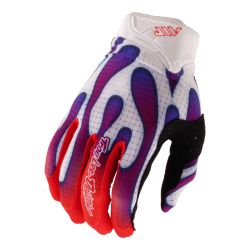 Troy Lee Designs TLD RUKAVICE AIR OVERSPRAY WHITE / VIOLET (44603001)