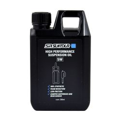 SR SUNTOUR Olej do vidlice HIGH PERFORMANCE SUSPENSION OIL WT5 250ml