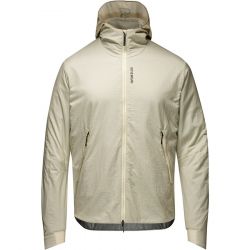 GORE CONCURVE WINDSTOPPER® Insulated Hooded Jacket Mens tech beige M