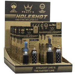 PEATYS PEATY'S HOLESHOT CO2 PUMPA + BOMBIČKY 2 KS - 6X 16G // 6X 25G - 12 COLOURS MIXED (PPR-HTI-MIX-12)