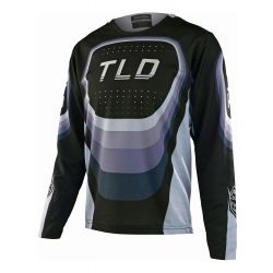 Troy Lee Designs TLD DĚTSKÝ DRES S DLOUHÝM RUKÁVEM SPRINT REVERB BLACK (32400101)