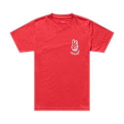 Troy Lee Designs TLD DĚTSKÉ TRIKO S KRÁTKÝM RUKÁVEM DEUCES SCARLET (72473600)
