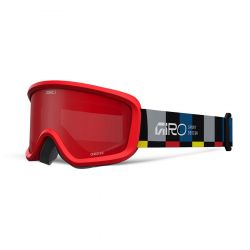 GIRO Chico 2.0 Black Blocks-Amber Scarlet
