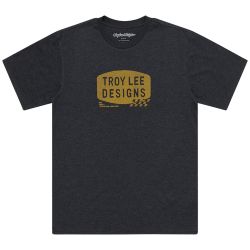 Troy Lee Designs TLD TRIKO S KRÁTKÝM RUKÁVEM STAMP BLACK HEATHER (70189701)