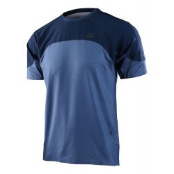 Troy Lee Designs TLD DRES S KRÁTKÝM RUKÁVEM DRIFT BLUE MIRAGE (36290600)