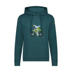 SHIMANO Mikina SENTIERO zelená /Vel:L