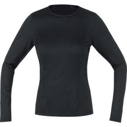 GOREM Women Base Layer Thermo Long Sleeve Shirt-black-36