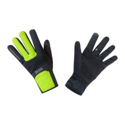 GORE M WINDSTOPPER® Thermo Gloves black / neon yellow 7