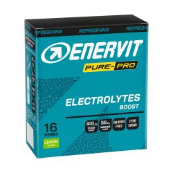 ENERVIT Nápoj Electrolytes Boost 16x4g Citrón