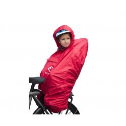 Pláštenka na cyklosedačku HAMAX Rain Red