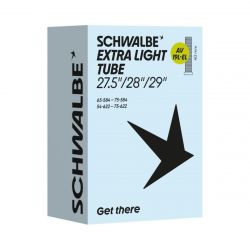 SCHWALBE Duša AV19L-EL (54/75-584/622) 27.5/29x2.10–3.00 AV 40mm Extra Light 215g