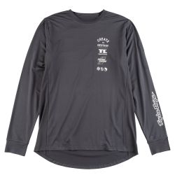 Troy Lee Designs TLD DRES S DLOUHÝM RUKÁVEM RUCKUS RIDE TEE DESTROY CARBON (37110400)