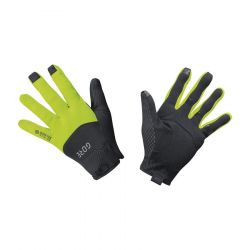 GORE C5 WINDSTOPPER® Gloves black / neon yellow 6