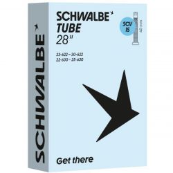 SCHWALBE Duša SCV15 (23/30-622/630) 28x0.90–1.20 SCV 40mm 105g