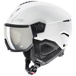 UVEX ZIMNÍ UVEX HELMA INSTINCT VISOR WHITE-BLACK MAT (S5662605000)