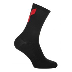 Ponožky PELLS Mask Black/Red - 35-38